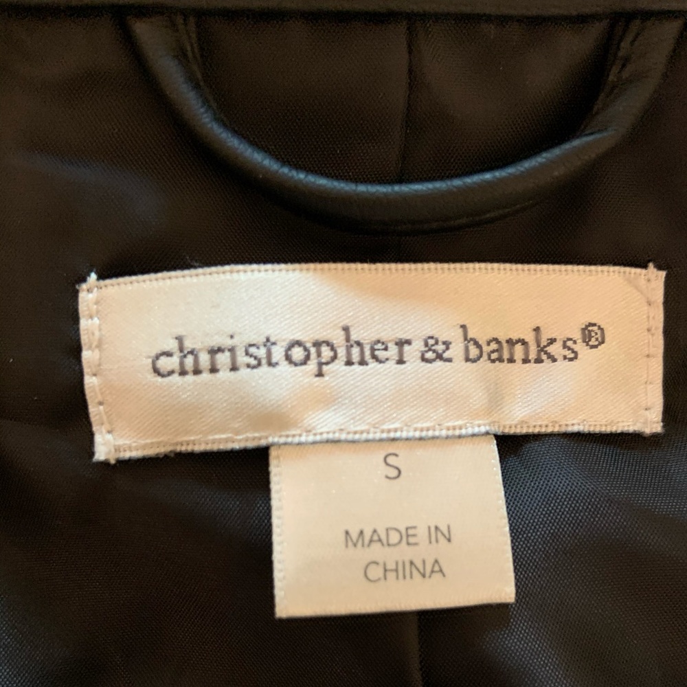 Christopher Banks fun black jacket - Picture 3 of 3